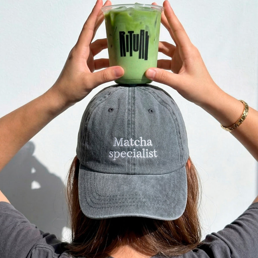 "matcha specialist" hat