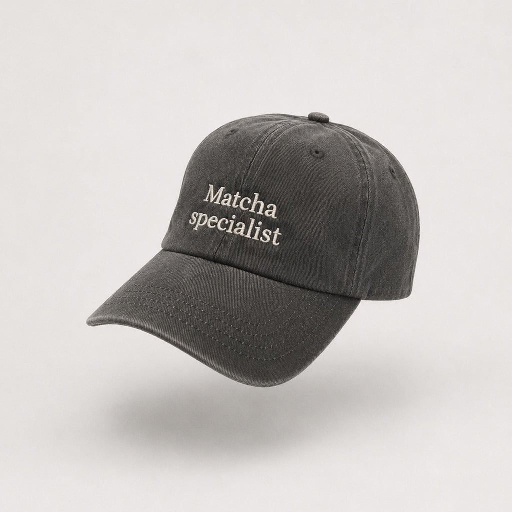 "matcha specialist" hat